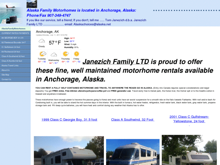 www.alaskafamilymotorhomes.com