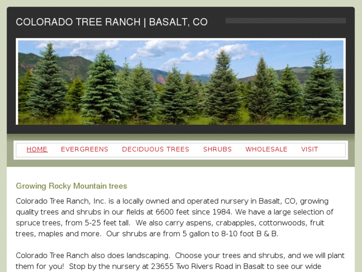 www.coloradotreeranch.com