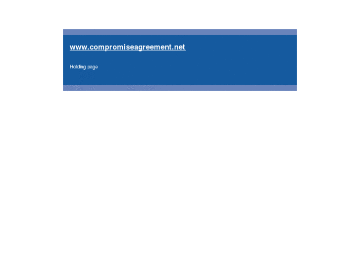 www.compromiseagreement.net