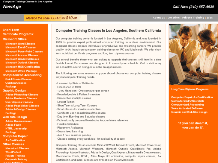 www.computertraininginla.com