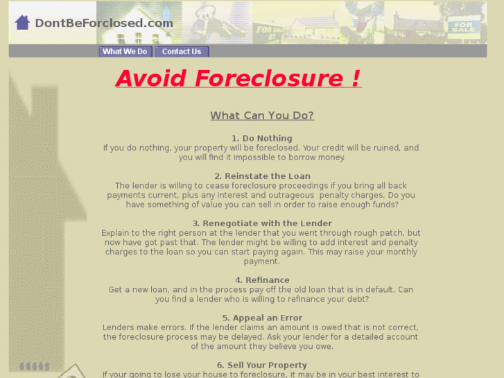 www.dontbeforeclosed.com