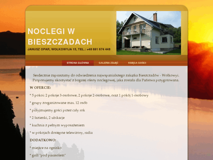 www.noclegi-bieszczady.net