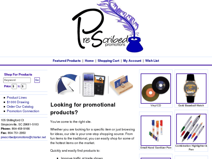 www.prescribedpromotions.com