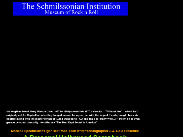 www.schmilssonian.com