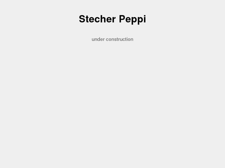 www.stecher-peppi.com