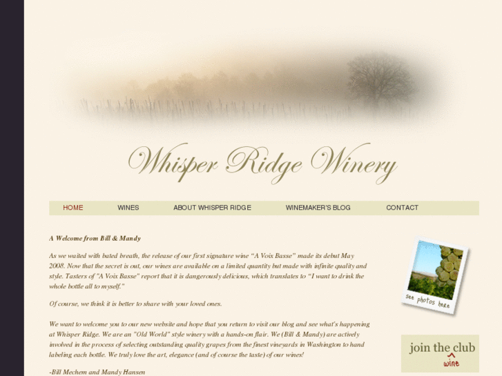 www.whisperridgewinery.com