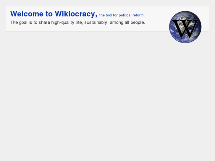 www.wikiocracy.org