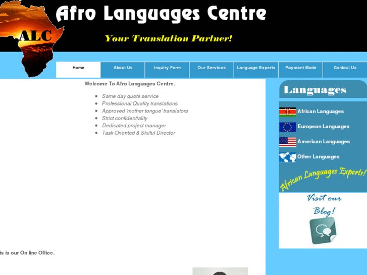 www.afrolanguagescentre.com