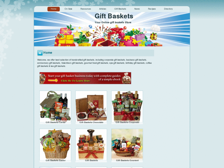 www.blueskygiftbaskets.com