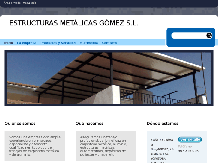 www.estructurasmetalicasgomez.com