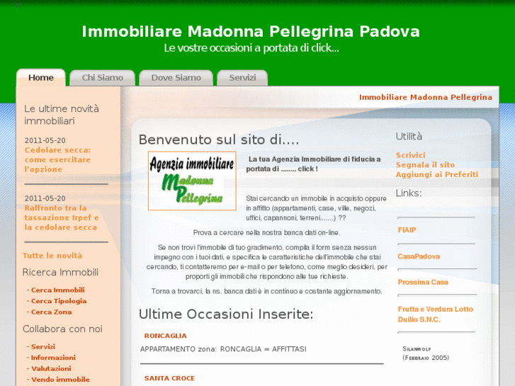 www.immobiliaremadonnapellegrina.com