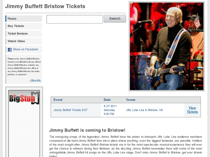 www.jimmybuffettbristow.com