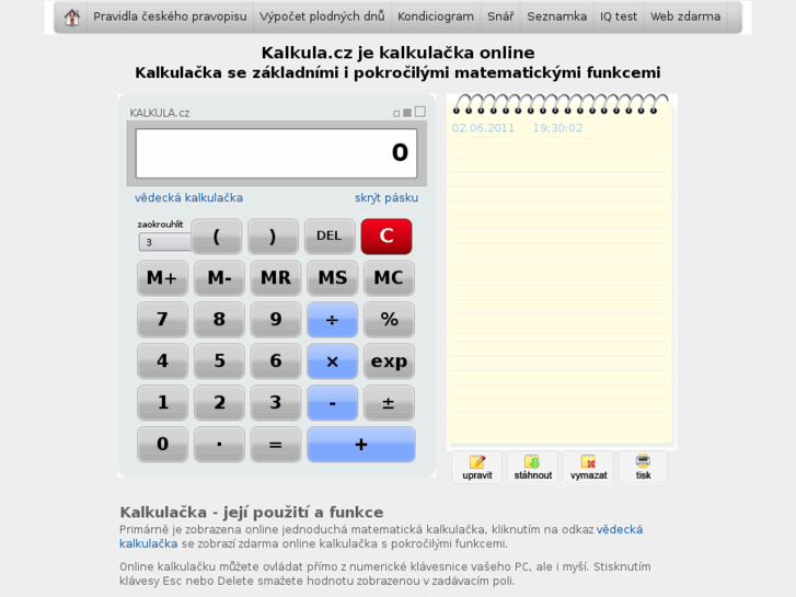 www.kalkula.cz