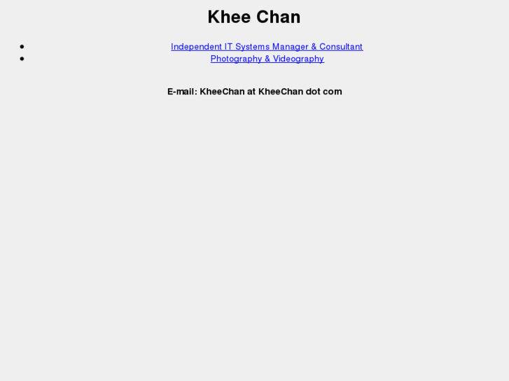 www.kheechan.net