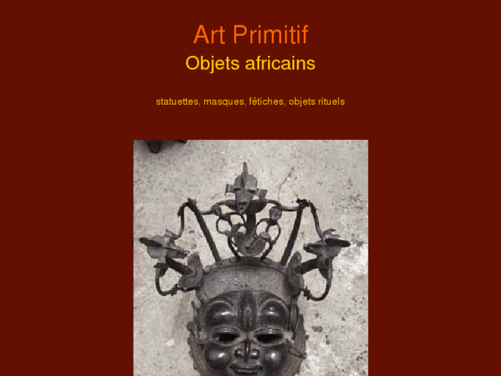 www.objetsafricains.com