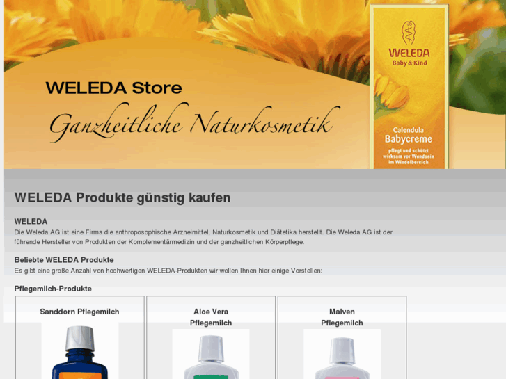 www.weleda-store.com