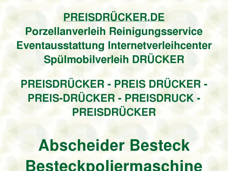 www.xn--preisdrcker-zhb.de