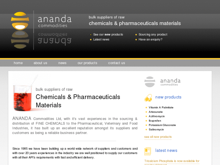 www.anandacommodities.com