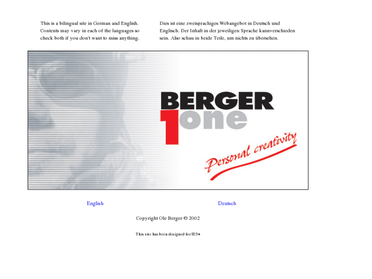 www.berger-one.com