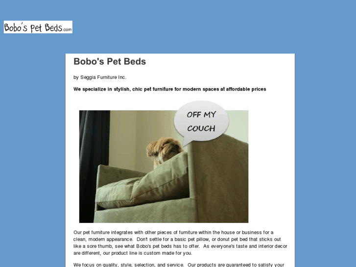 www.bobospetbeds.com