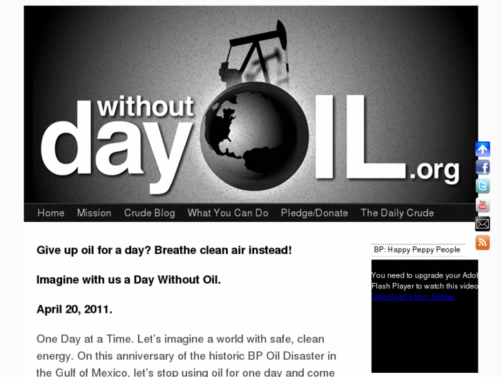 www.daywithoutoil.org