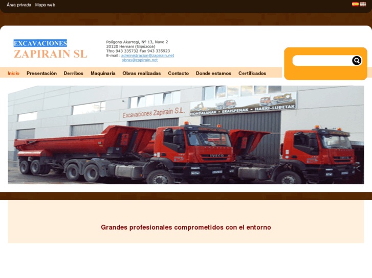 www.excavacioneszapirain.es