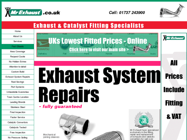 www.exhaustsystemrepairs.co.uk