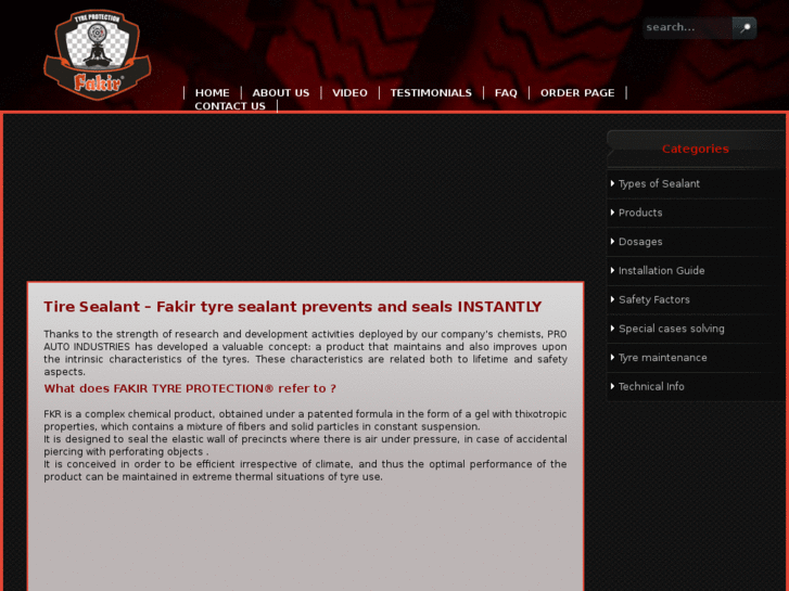www.fakirsealant.com