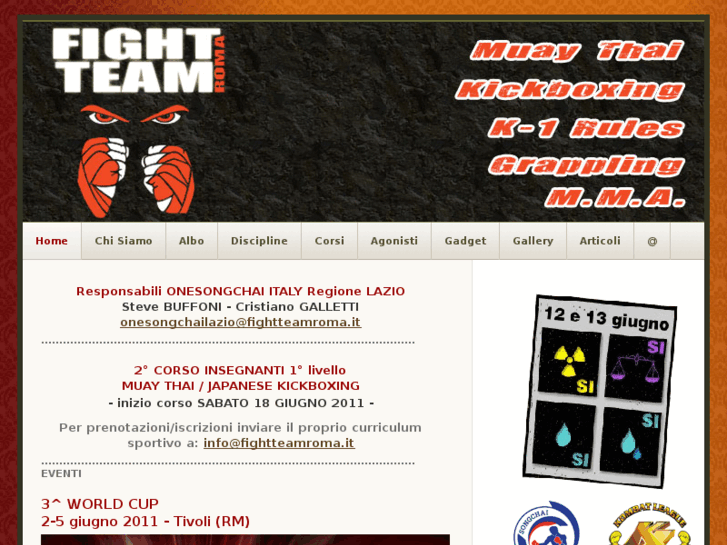 www.fightteamroma.it