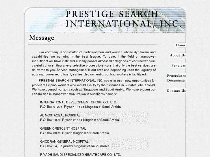 www.prestigesearch.net