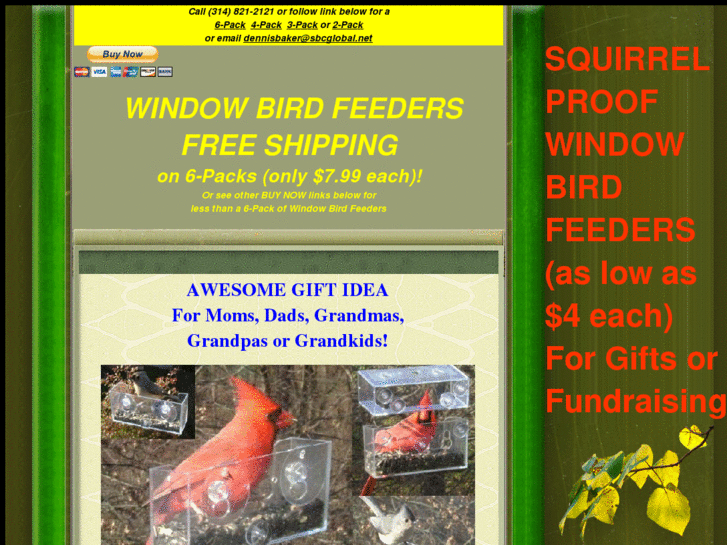 www.windowbirdfeeders.net
