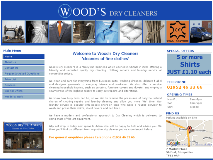 www.woodsdrycleaners.com