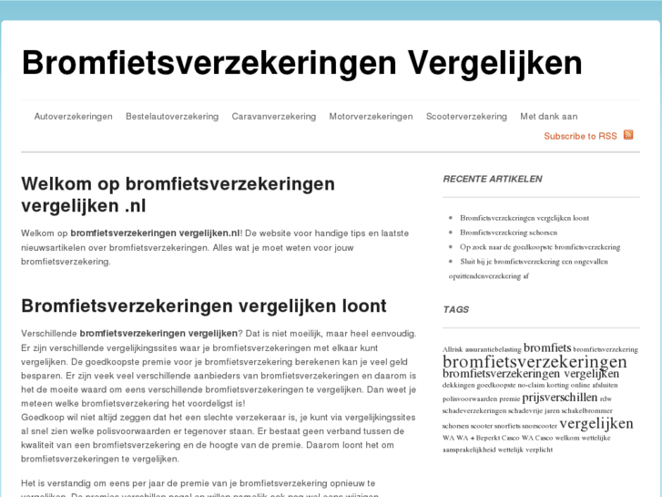 www.bromfietsverzekeringenvergelijken.nl