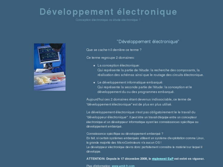 www.developpement-electronique.fr