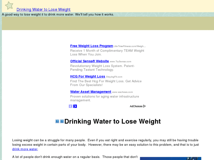 www.drinkingwatertoloseweight.com