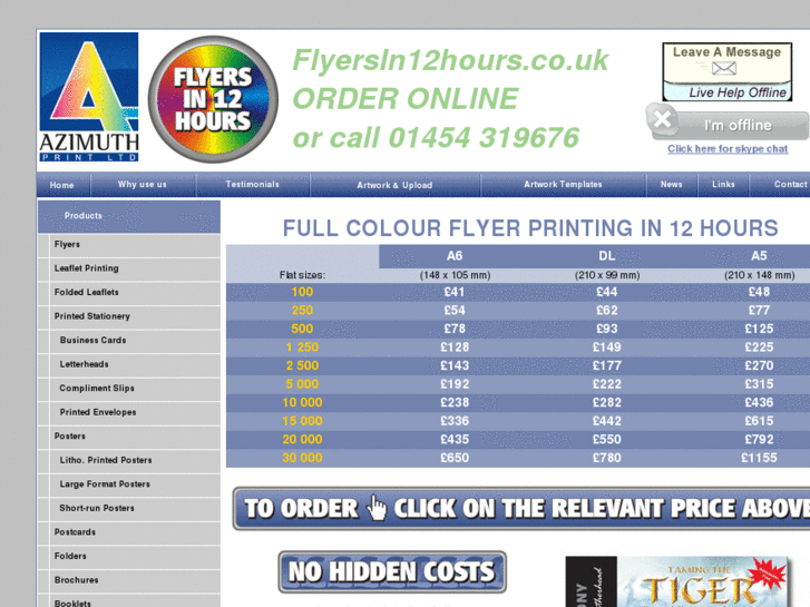 www.flyersin12hours.com