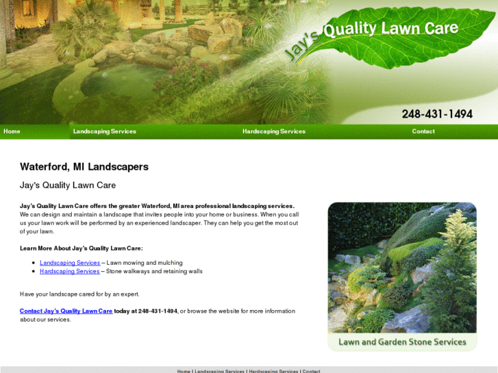 www.jaysqualitylawncare.com