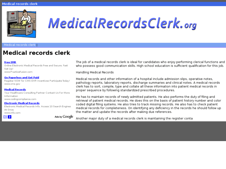 www.medicalrecordsclerk.org