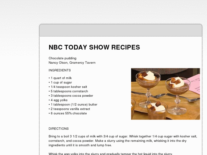 www.nbctodayshowrecipes.com