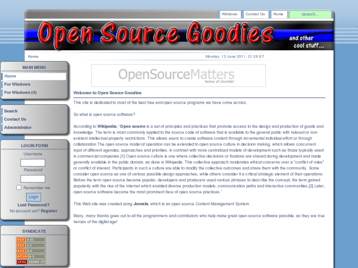 www.opensourcegoodies.com