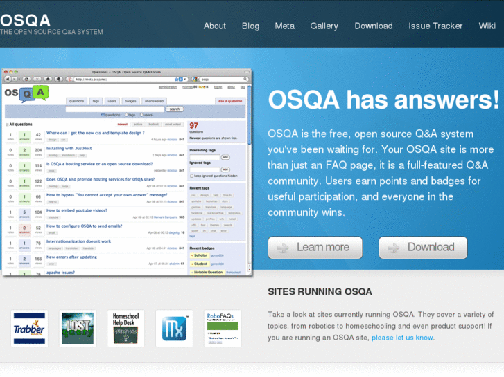 www.osqa.net
