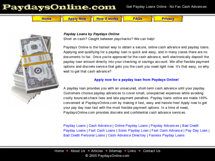 www.paydaysonline.com