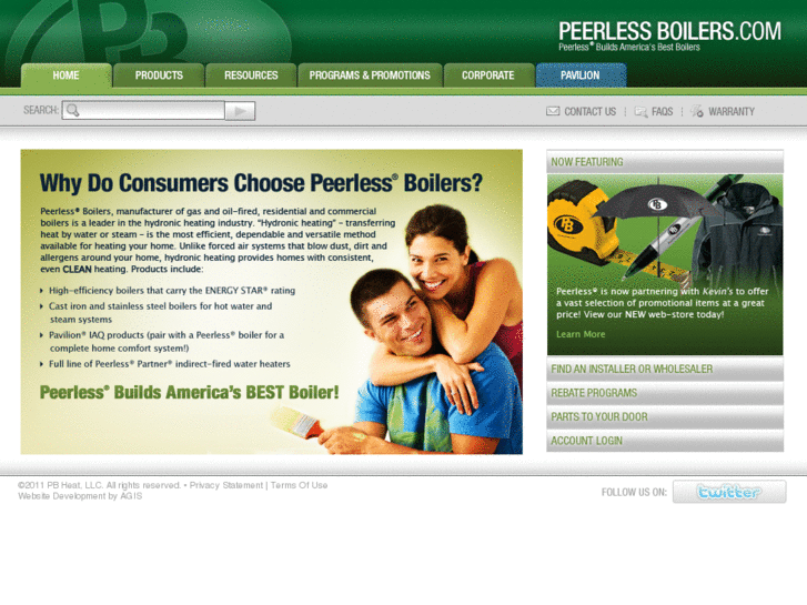 www.peerlessheater.net