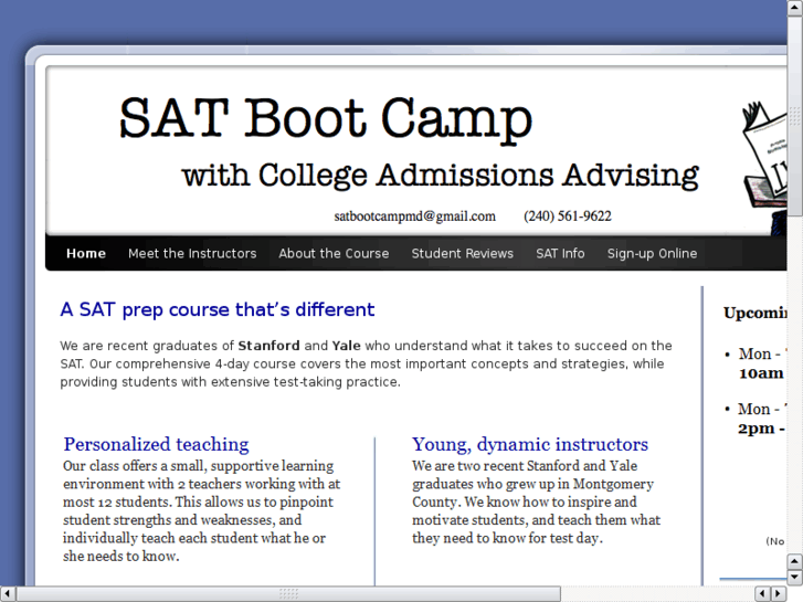 www.satbootcampmd.com