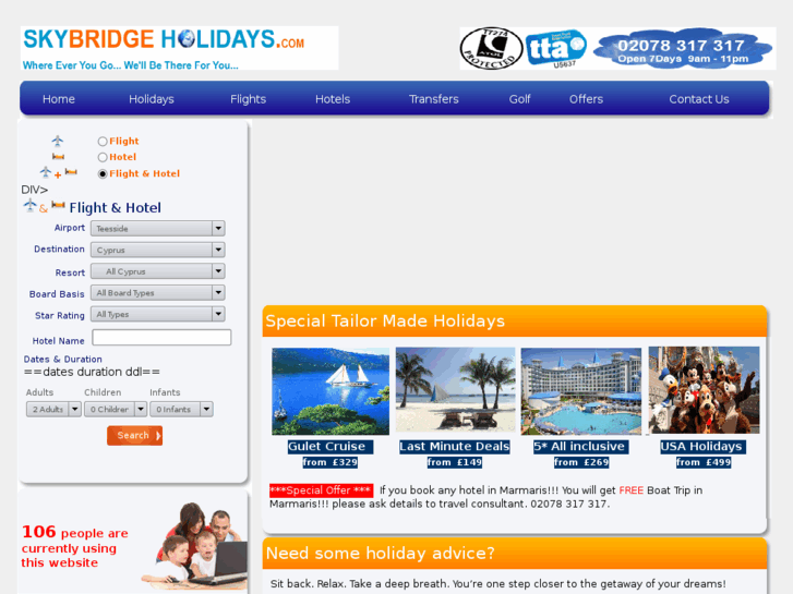 www.skybridgeholidays.com