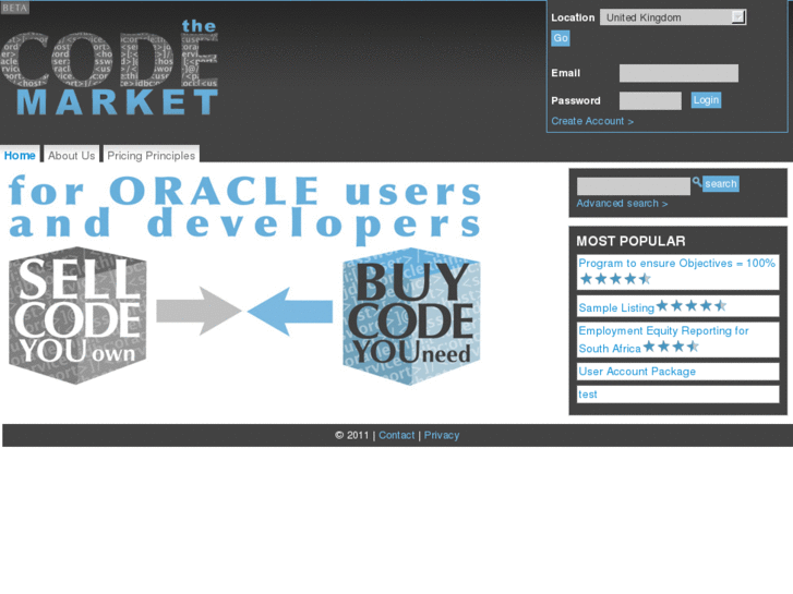 www.thecodemarket.com