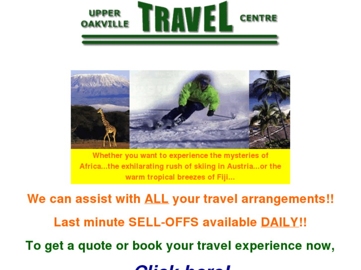 www.upperoakvilletravel.com