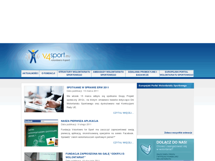 www.volunteers4sport.eu