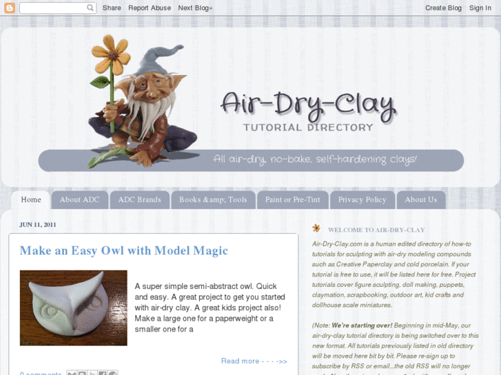 www.air-dry-clay.com