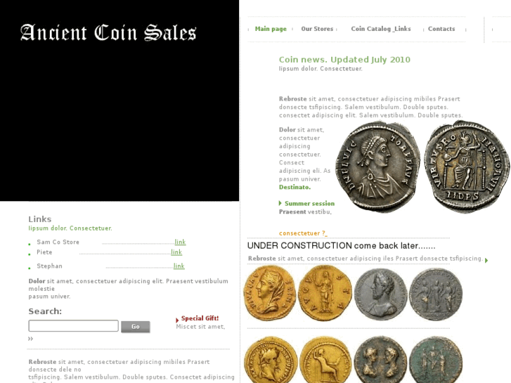 www.ancientcoinsales.com